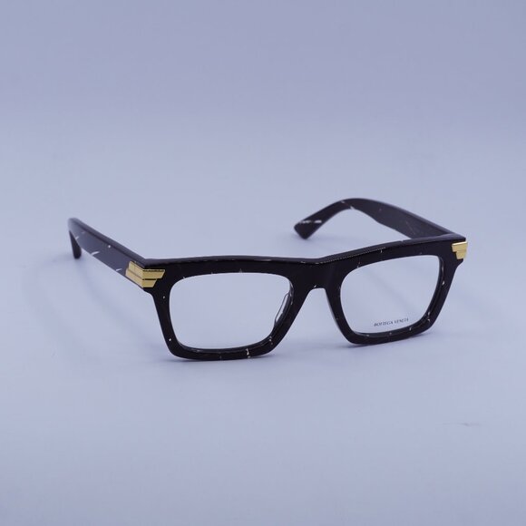 Bottega Veneta BV1059O 003 Eyeglasses Burgundy 51mm Rectangle Frame - Picture 1 of 10
